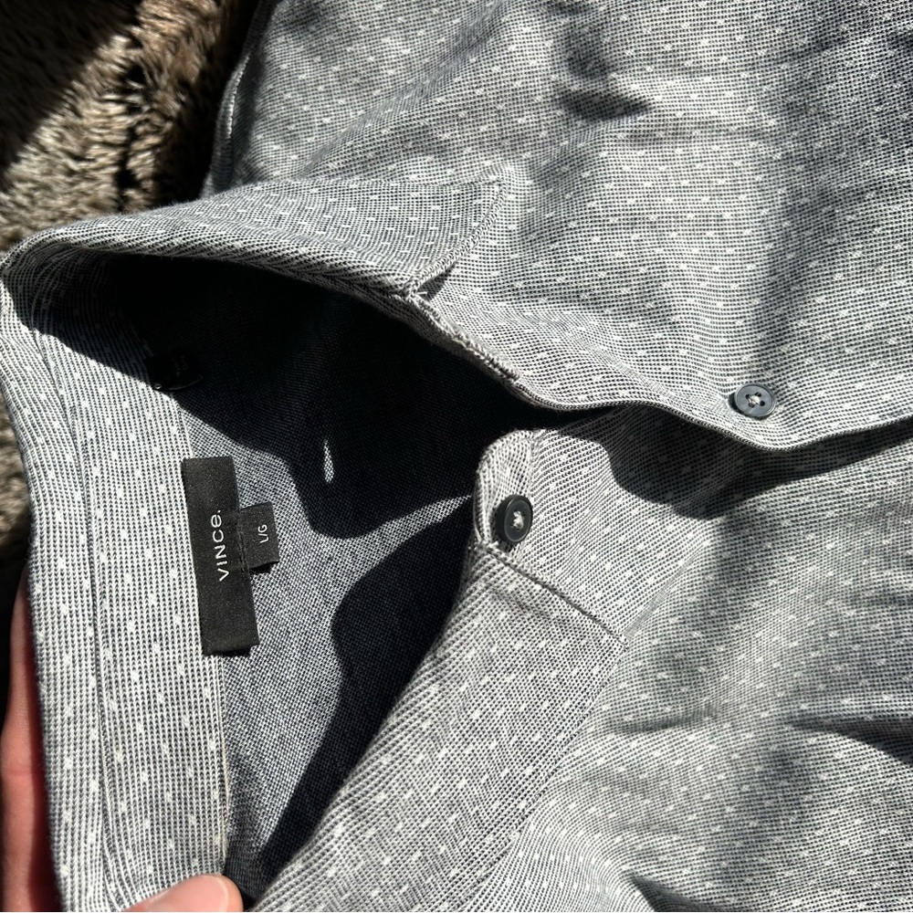 Vince thick fabric shirt